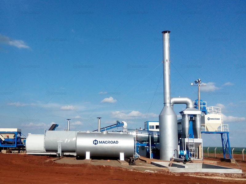 Planta de Asfalto ALT60 para Vías Urbanas en Brasil